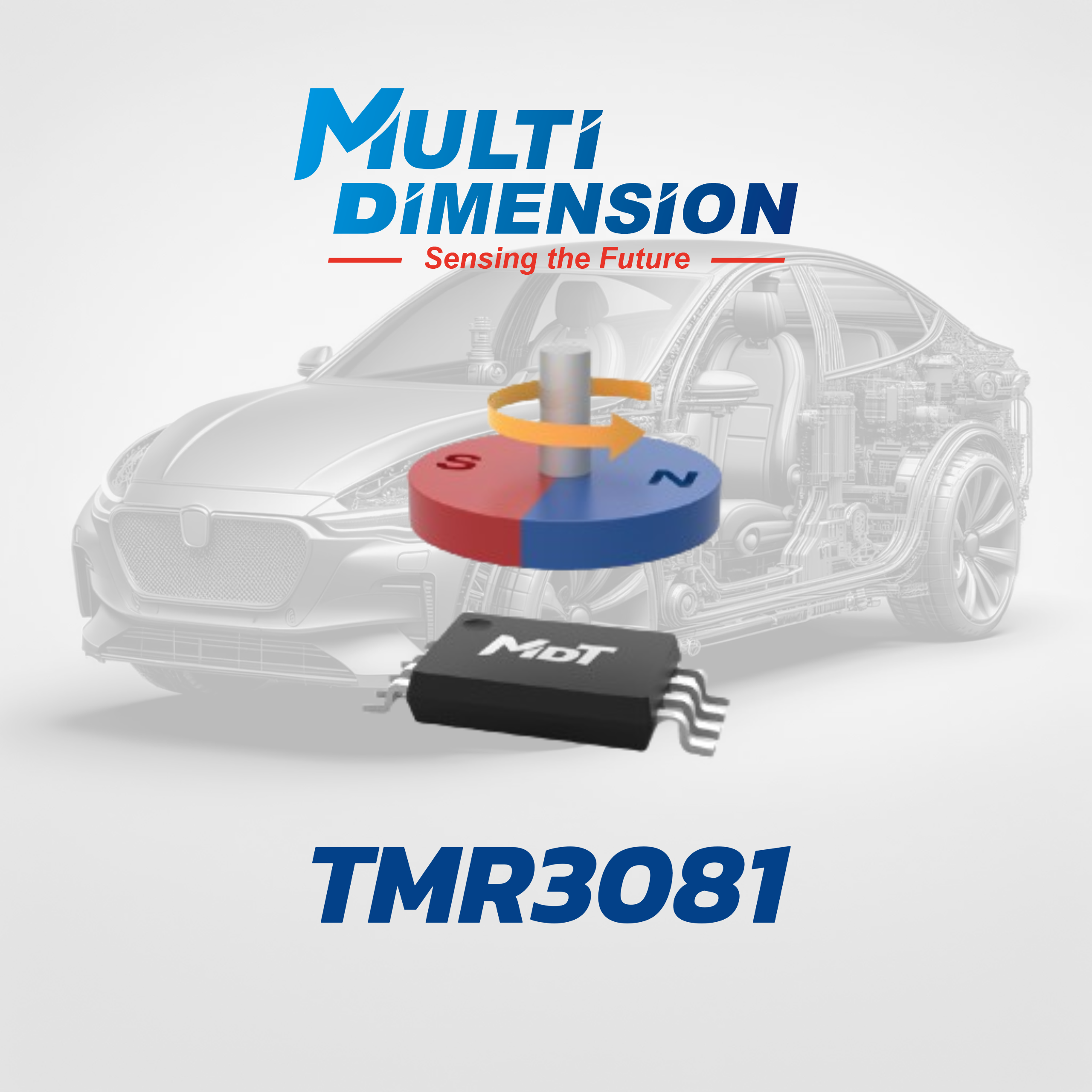Magnet Angle Sensor Unveiling TMR3081: The Next-Gen Magnetic Angle Sensor - Magnetics Magazine