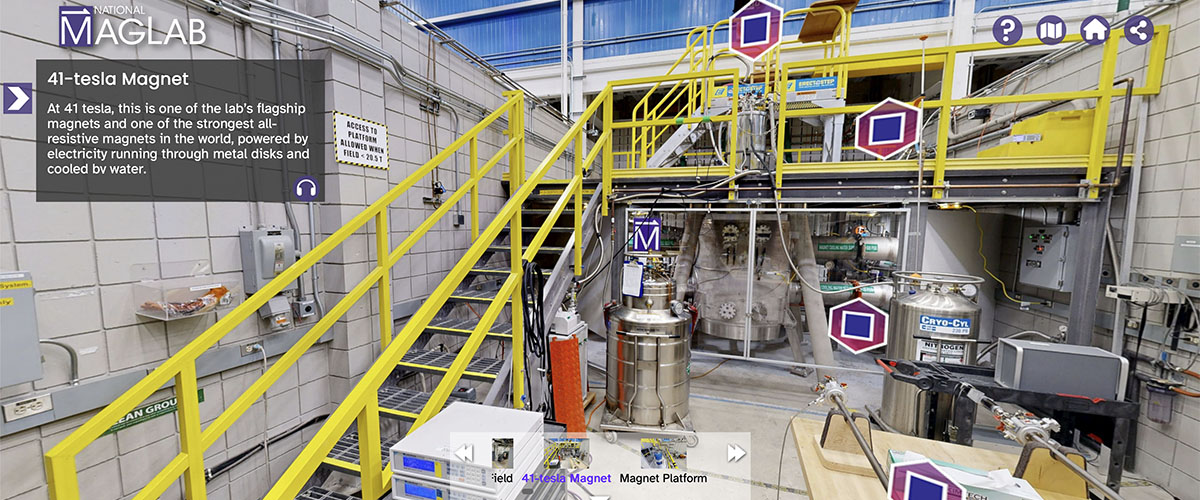 National MagLab Introduces New Interactive Virtual Tour - Magnetics ...